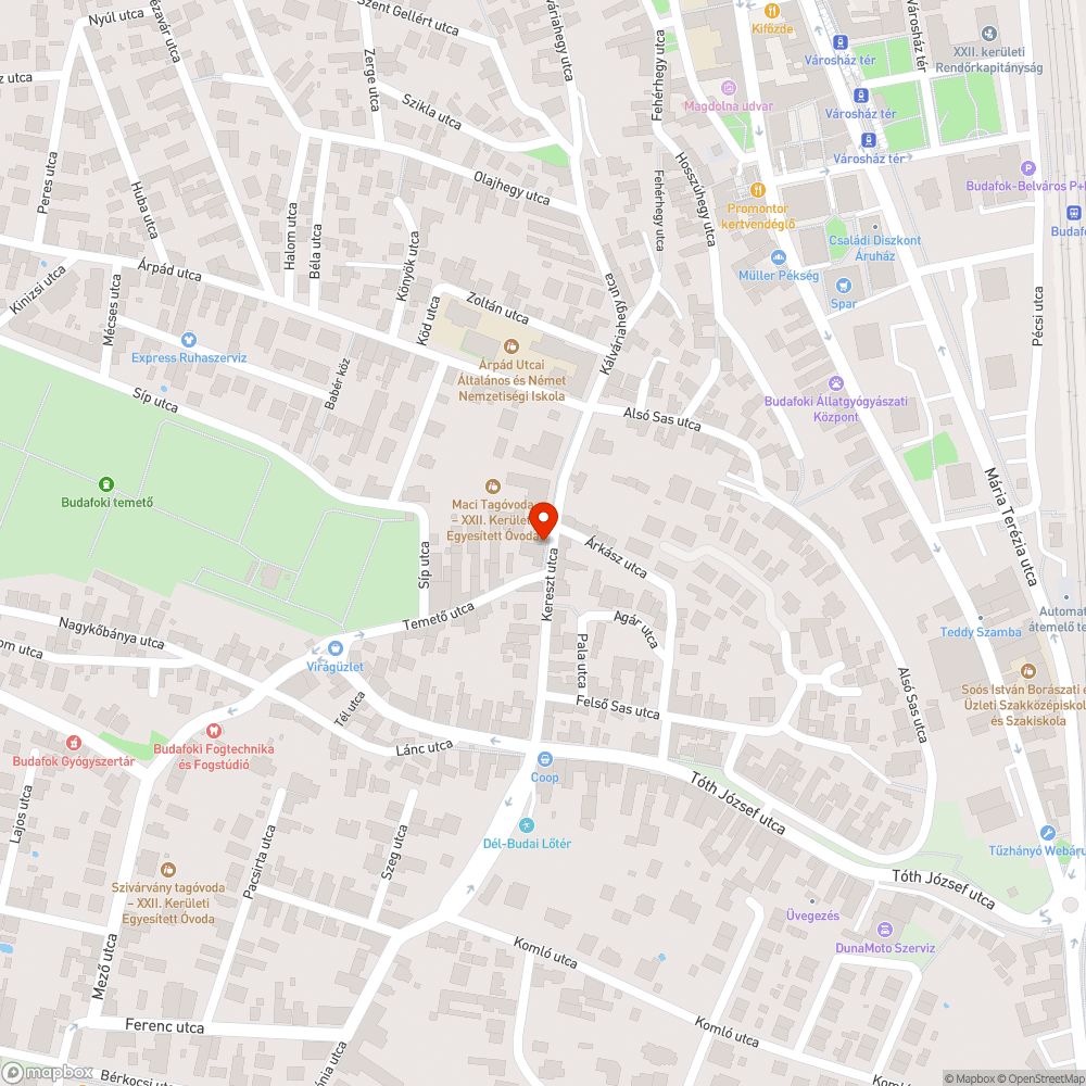 Elfordult, ferde tábla bejelentés helye