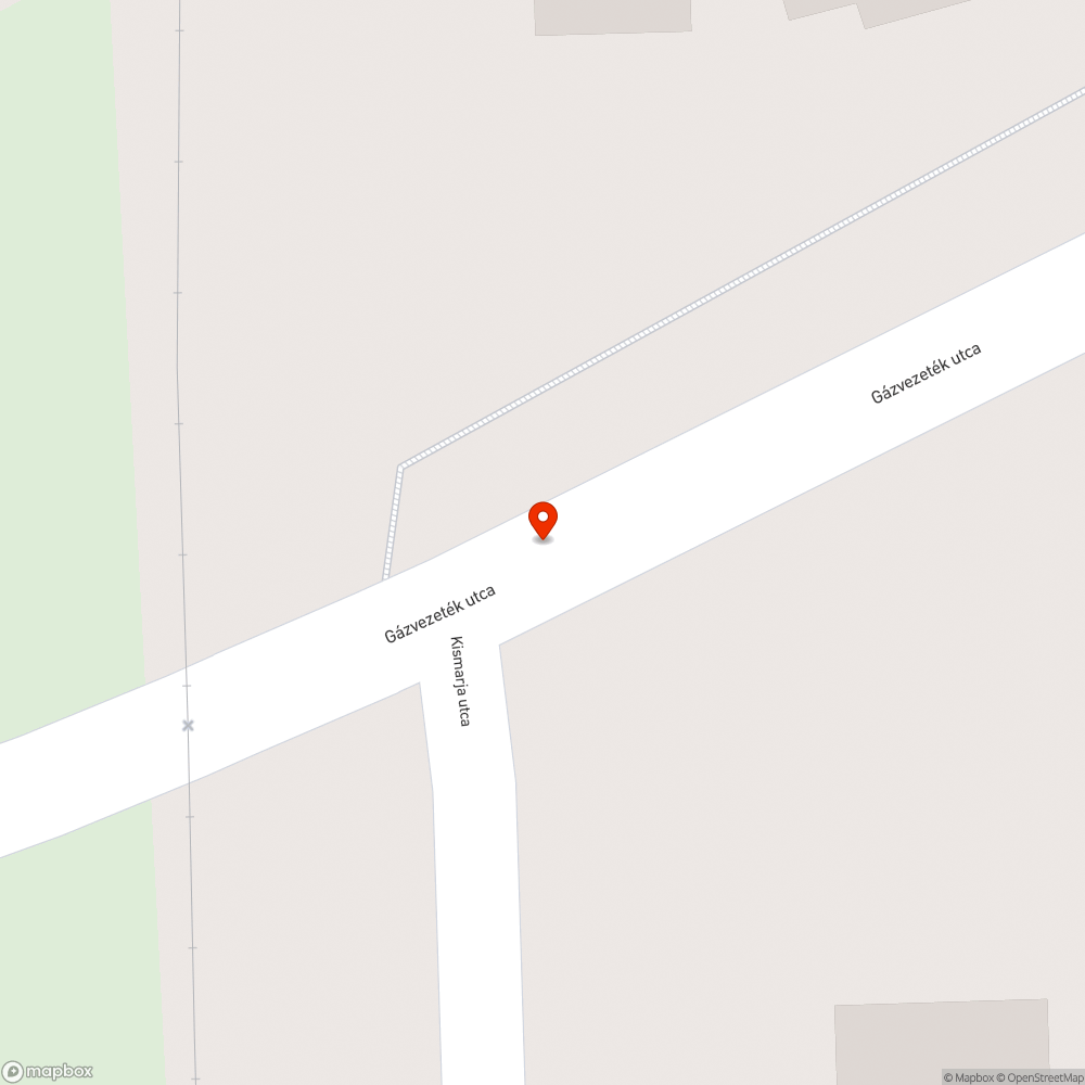 Megsüllyedt aknafedő bejelentés helye