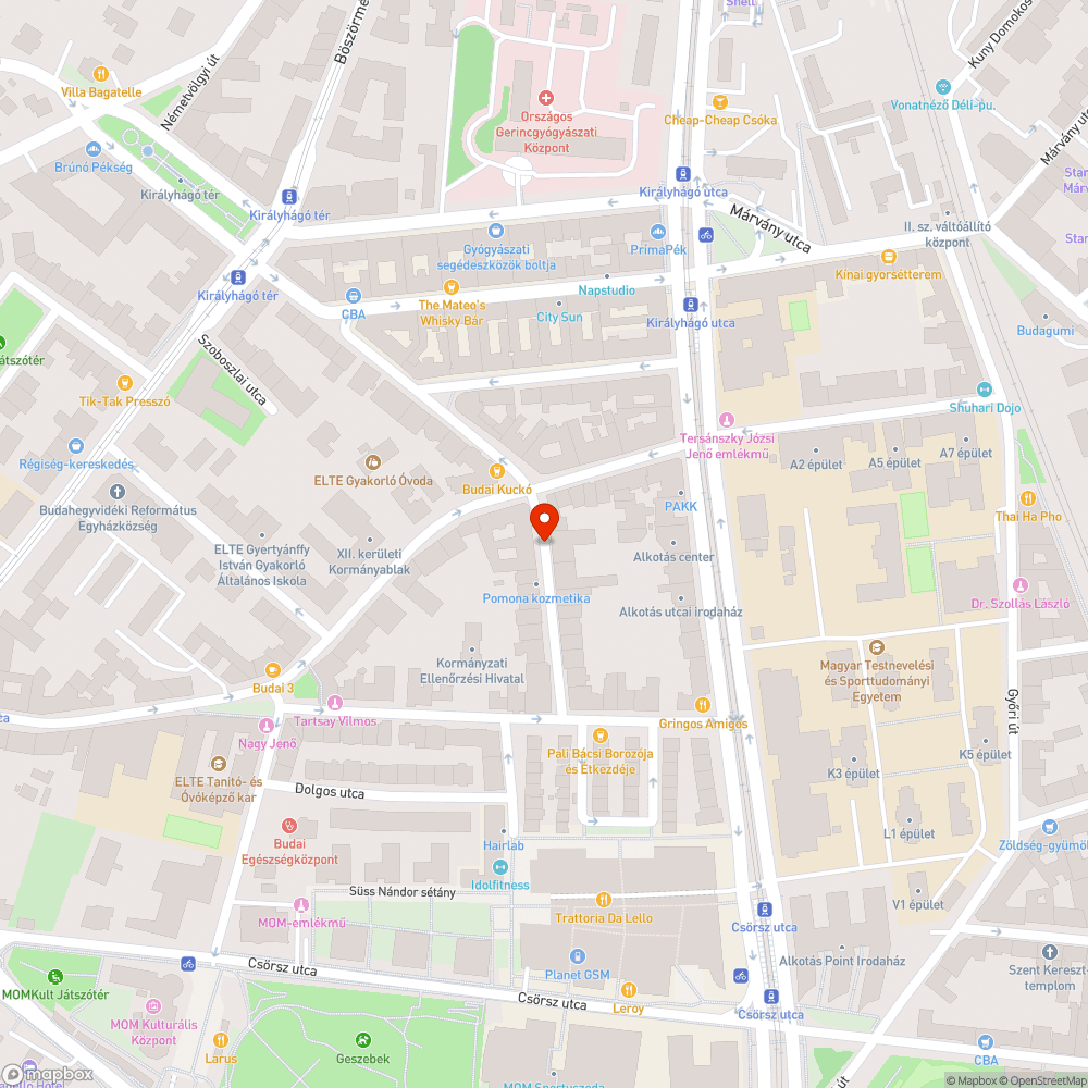 Járda hiba bejelentés helye