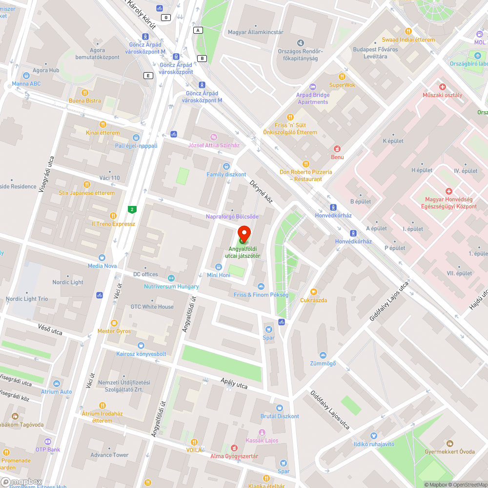 Két csatornaszem avar alatt bejelentés helye