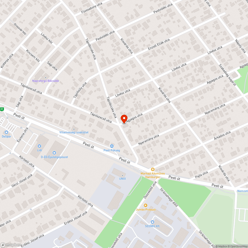 Elhagyott gépjármű bejelentés helye