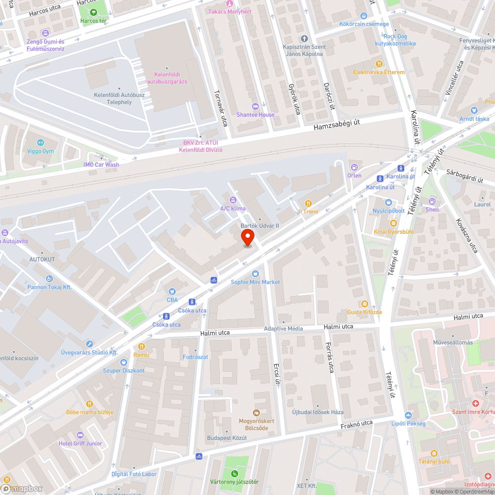 Elhagyott Yaris bejelentés helye