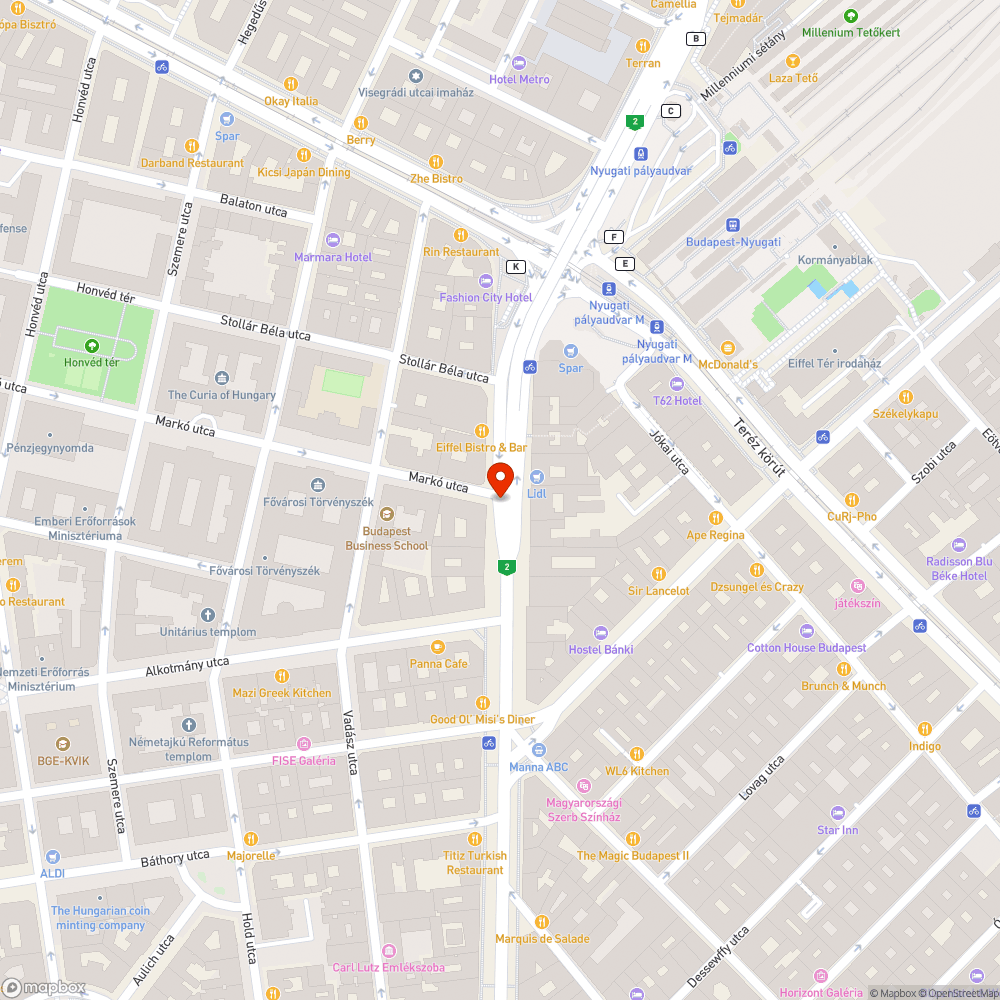 Szemét bejelentés helye