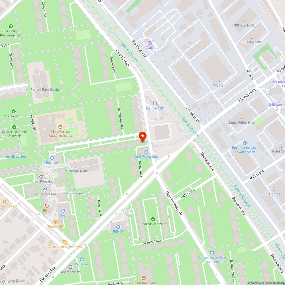 Roncs autóval parkoló foglalás bejelentés helye