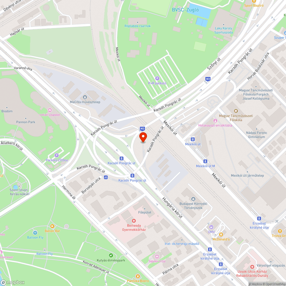 Autóval közlekednek a járdán bejelentés helye