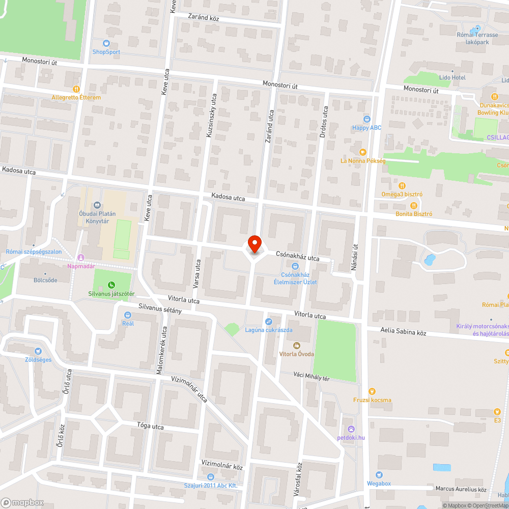 Megrongálódott védőkorlát bejelentés helye