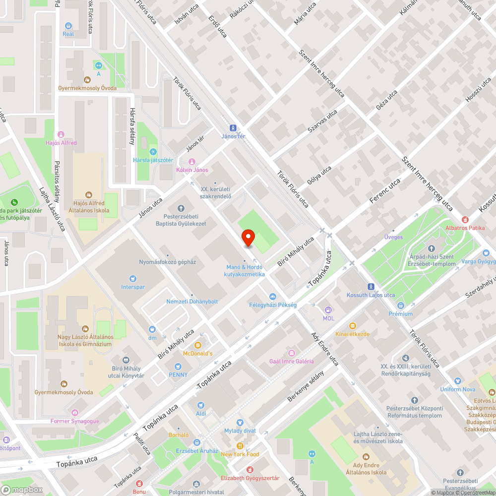 Kiégett közvilágítási lámpatest bejelentés helye