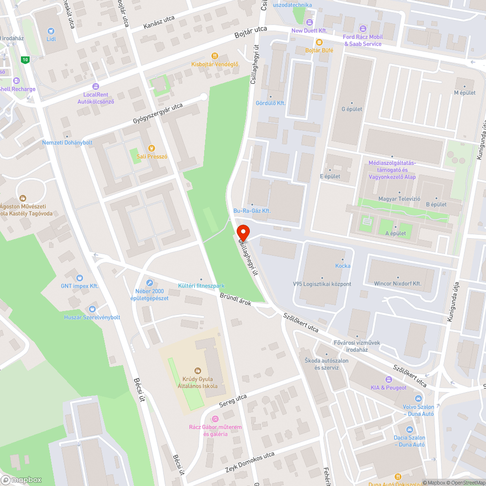 Nincs közvilágítás bejelentés helye