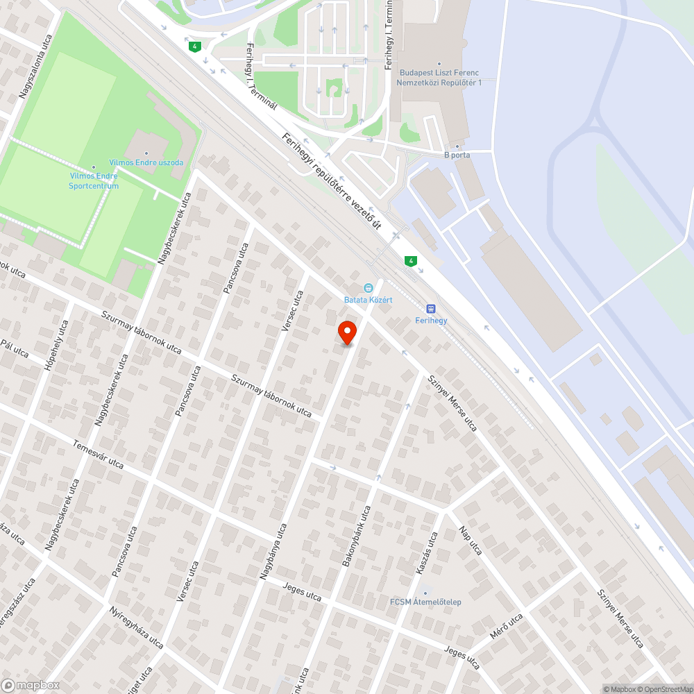 Padot vissza a buszmegállóba bejelentés helye