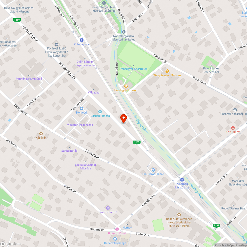 Takarítási igény a Hűvösvölgyi úton bejelentés helye