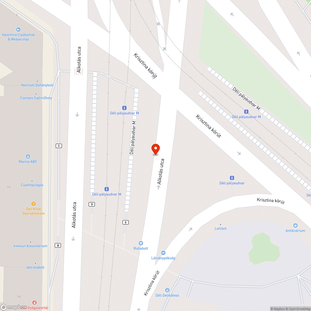 Hányás, szemét és vizeletszag a Déli pályaudvaron bejelentés helye