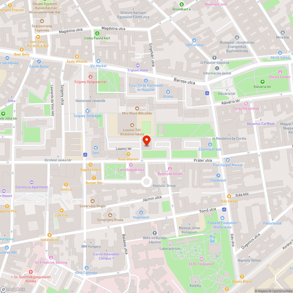 Közvilágítás hiánya bejelentés helye