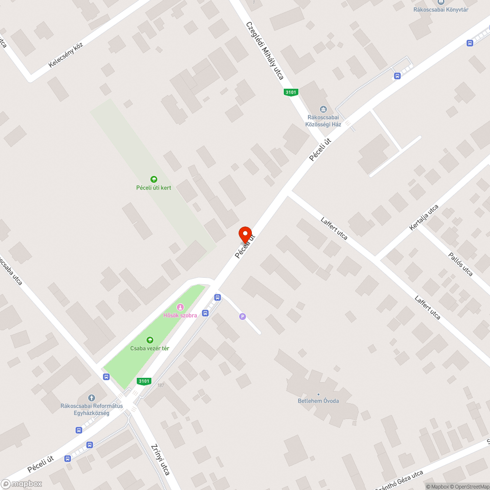 Kozvilagitas bejelentés helye