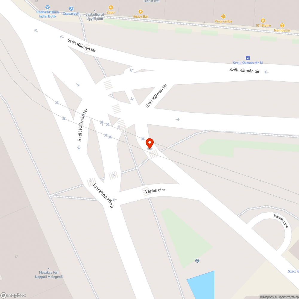 Hiányzó poller bejelentés helye