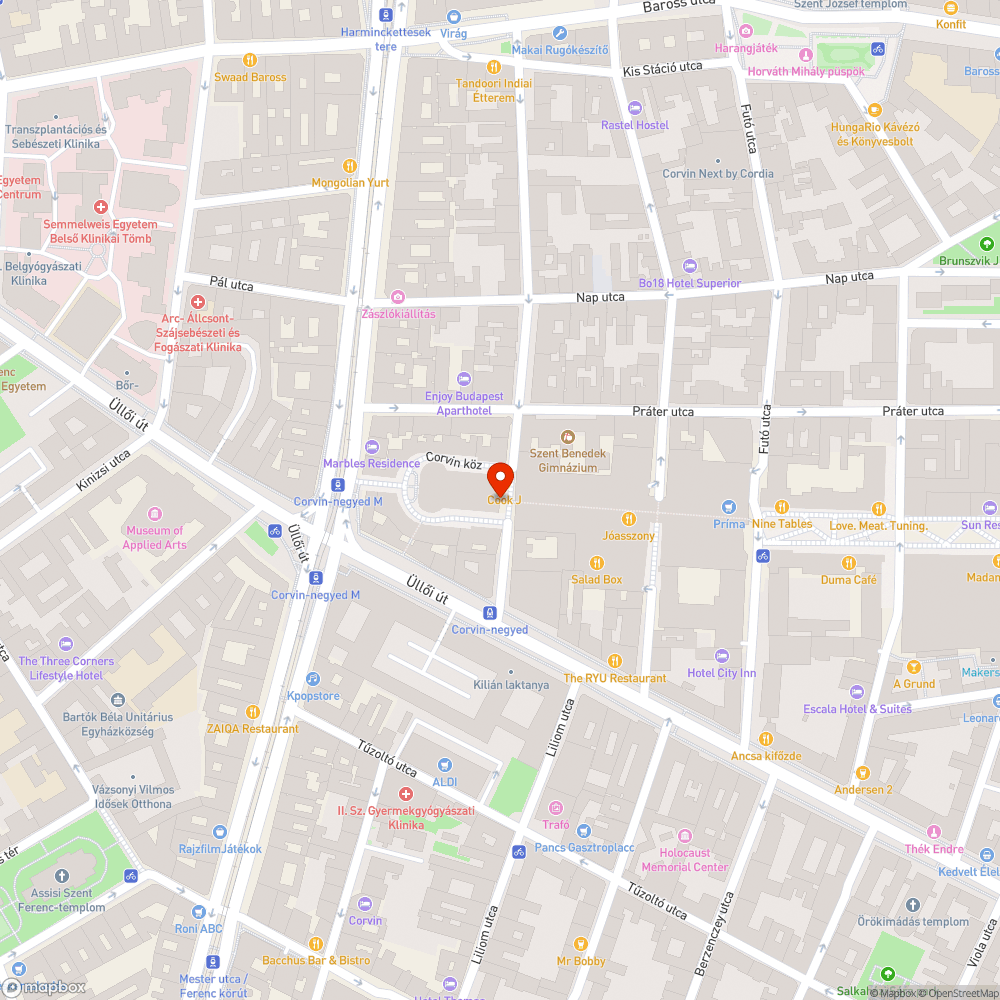 Graffiti bejelentés helye