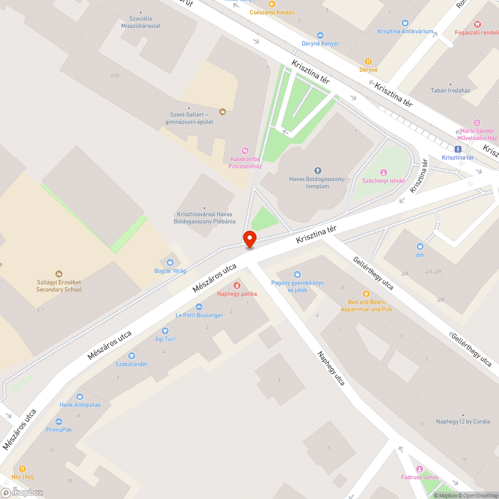 Járdán álló autó bejelentés helye