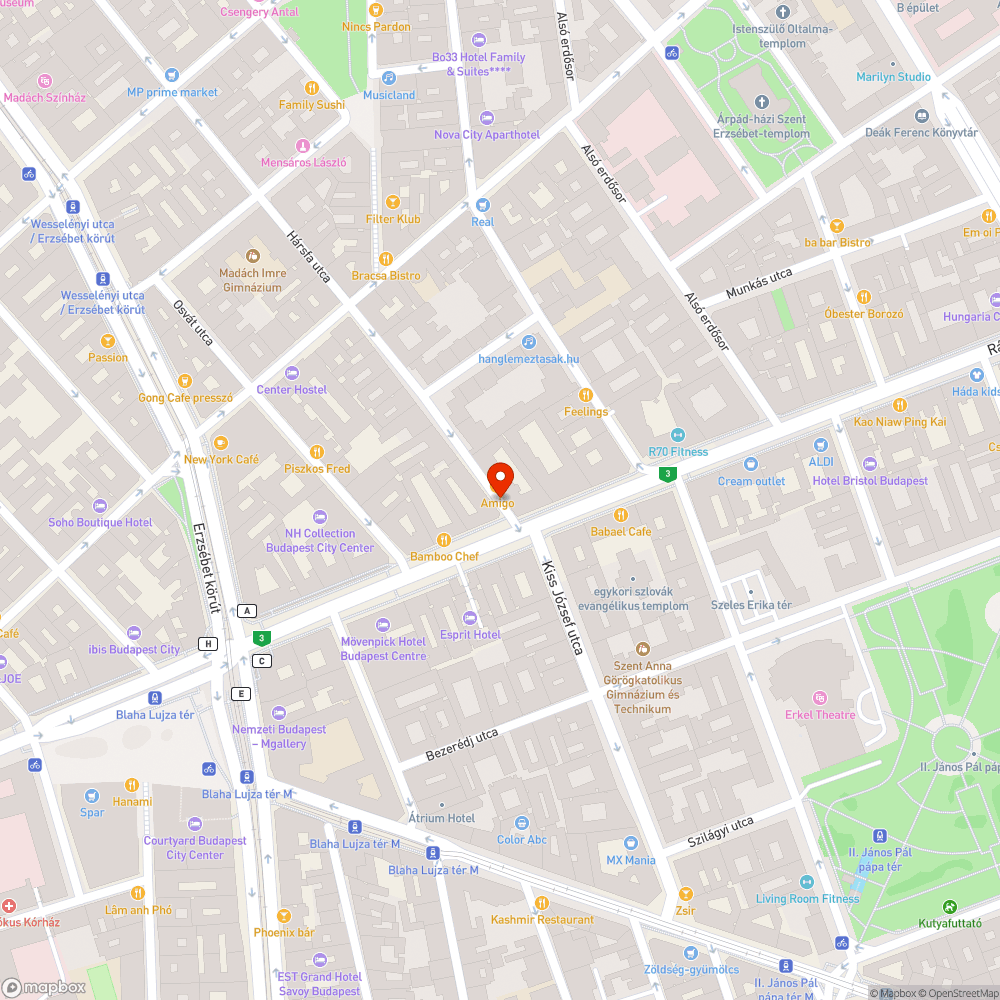 Parkolásgátló oszlop hiánya bejelentés helye