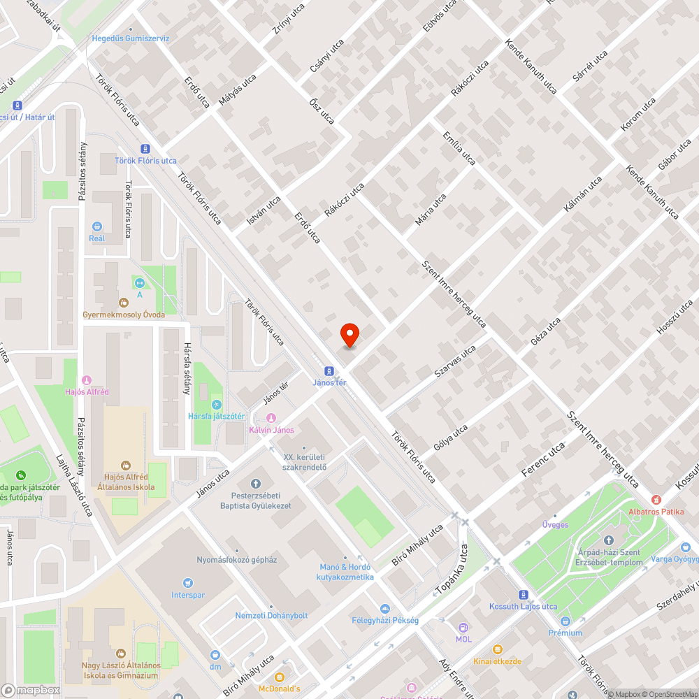 Túlcsordult kuka bejelentés helye