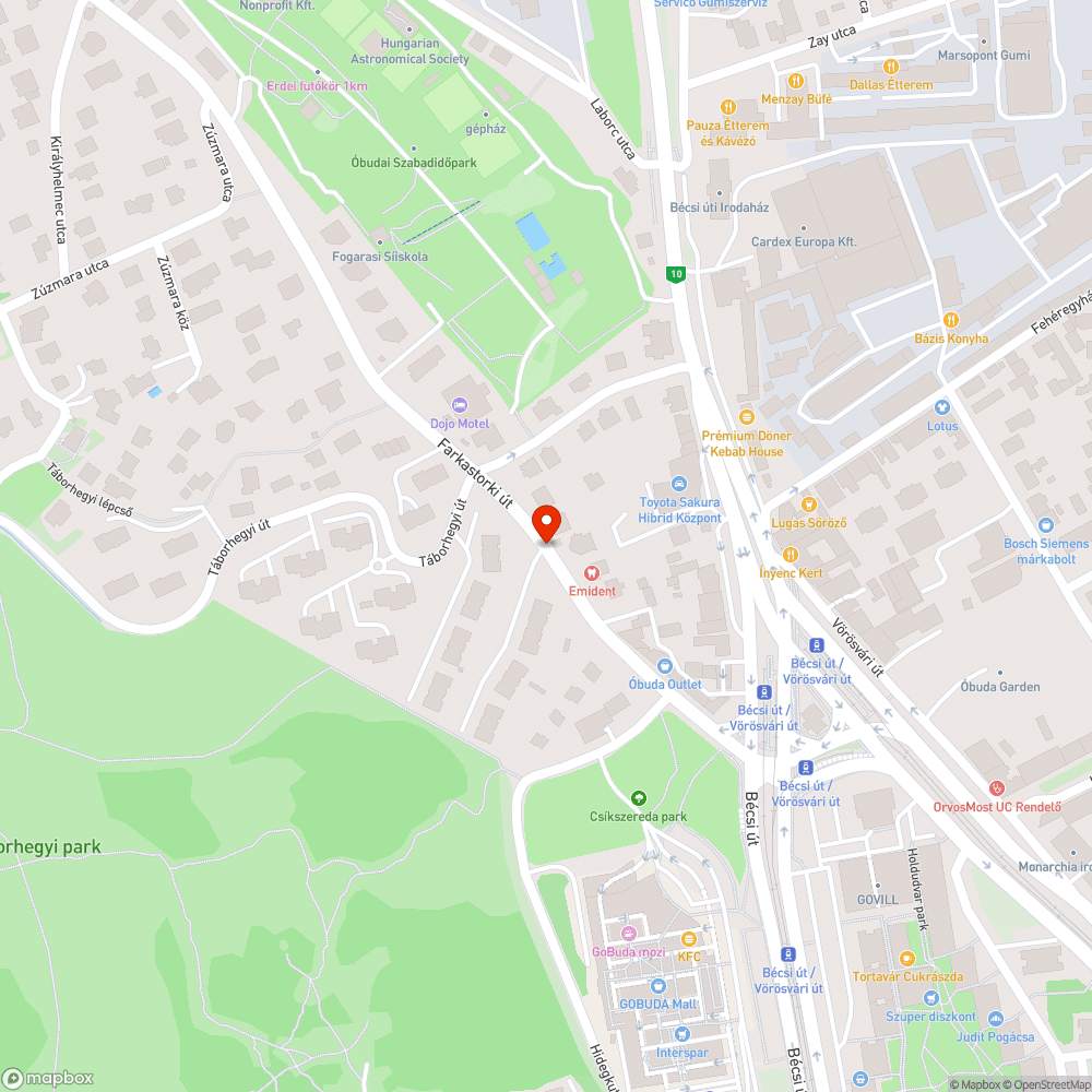 Megsüllyedt útburkolat a zebránál bejelentés helye