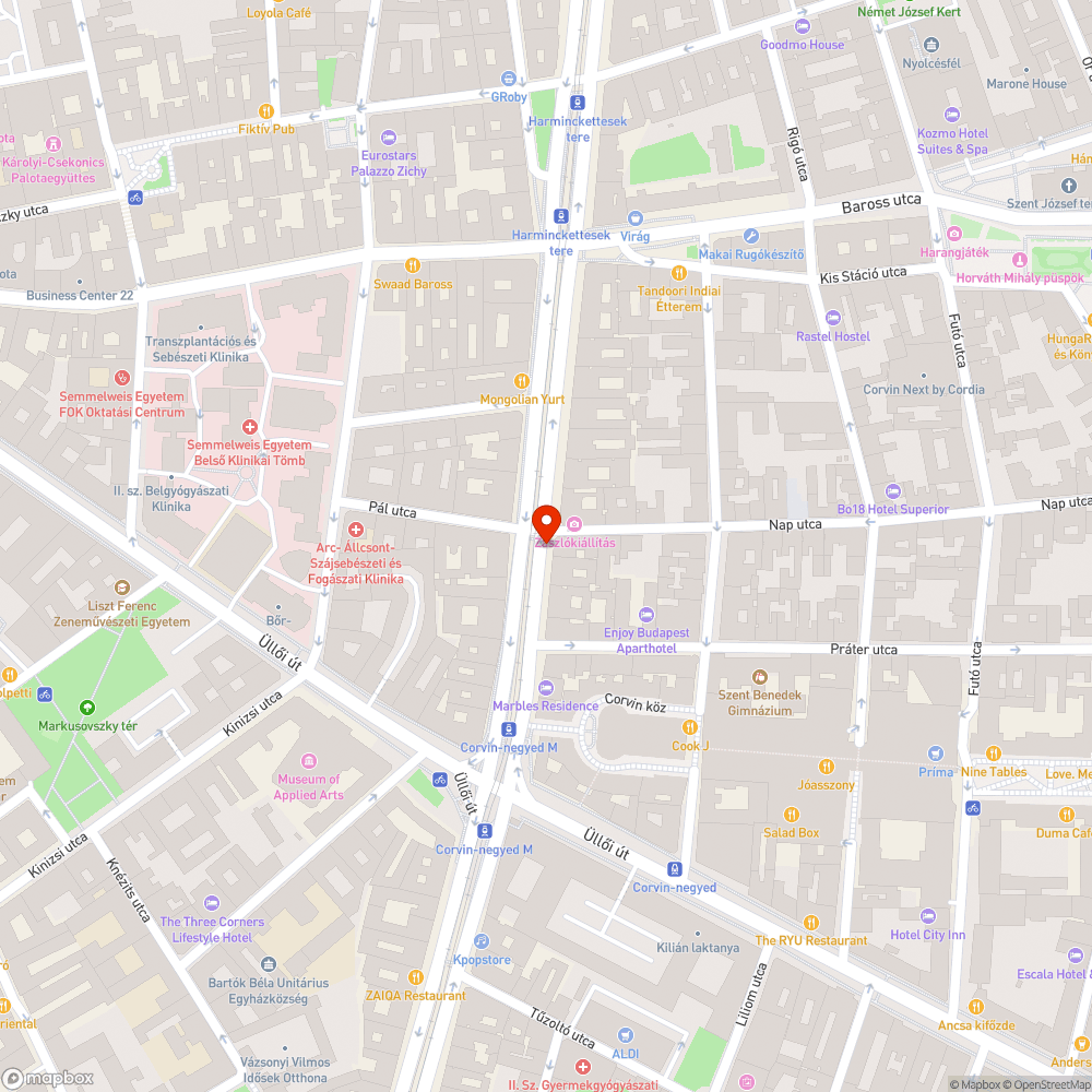 Használaton kívüli oszlop bejelentés helye