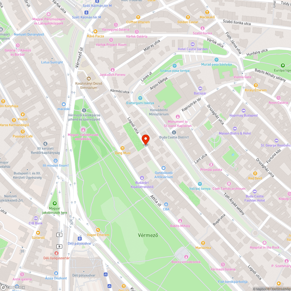 Parkolóórák bejelentés helye