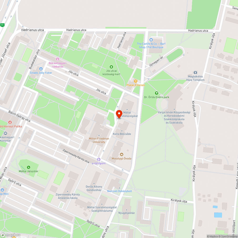 Parkoló takarítás bejelentés helye