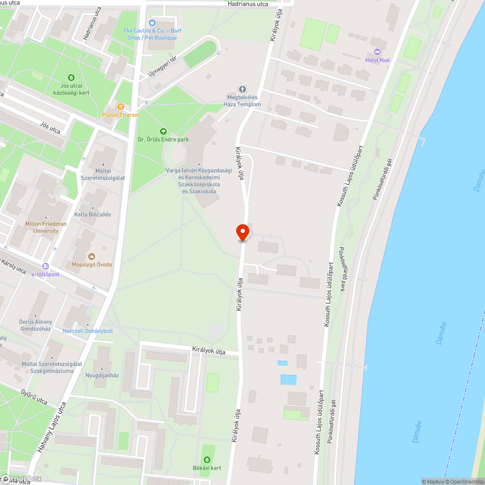 Rossz állapotú zöld bejelentés helye