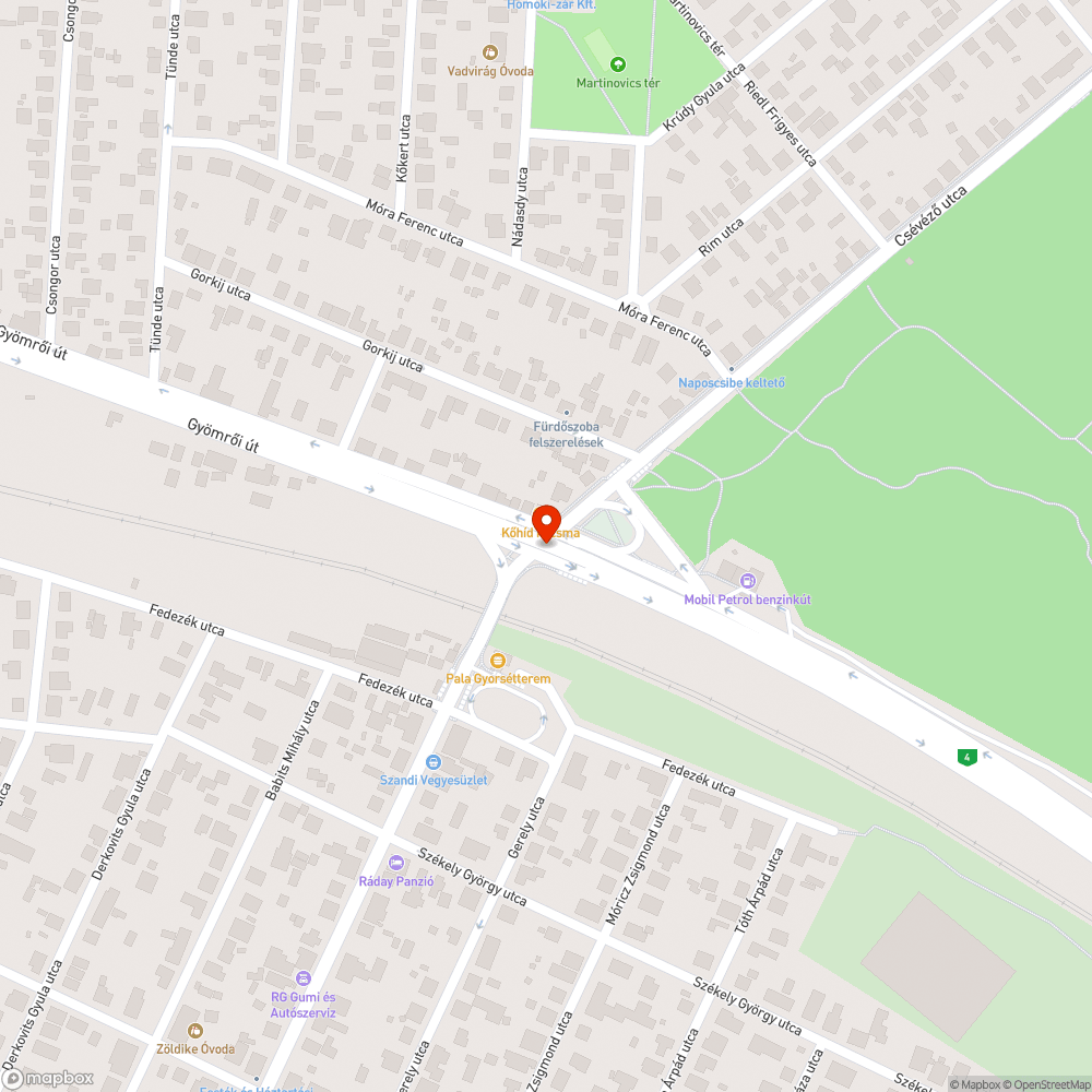 Szinte teljesen kidőlő tábla bejelentés helye