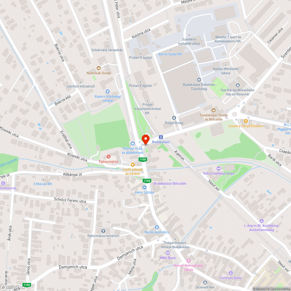 Zöldkérő nyimógomb visszajelző fénye bejelentés helye