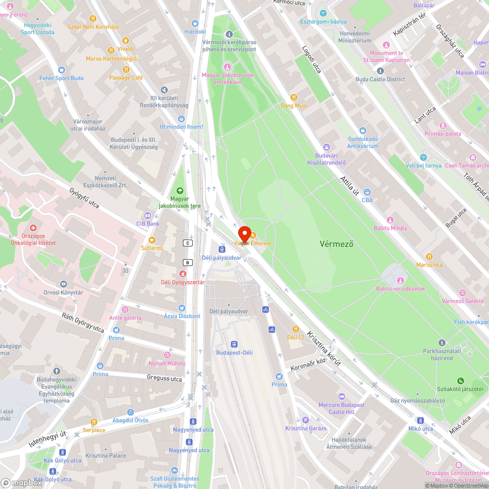 Szemét bejelentés helye