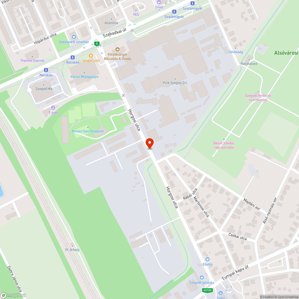 Sártengeres, kerékpárral veszélyes, kátyús a Horgosi út bejelentés helye