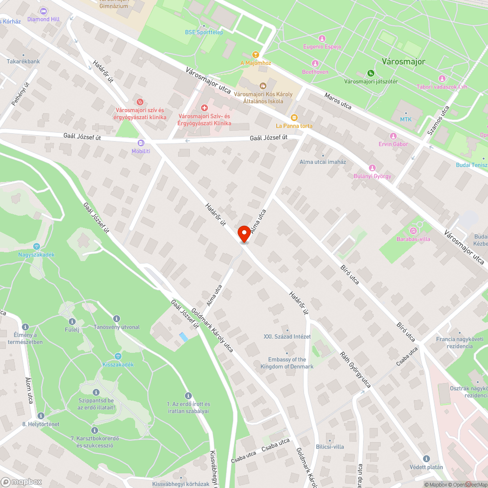 Gyalogátkelőhely felfestése bejelentés helye