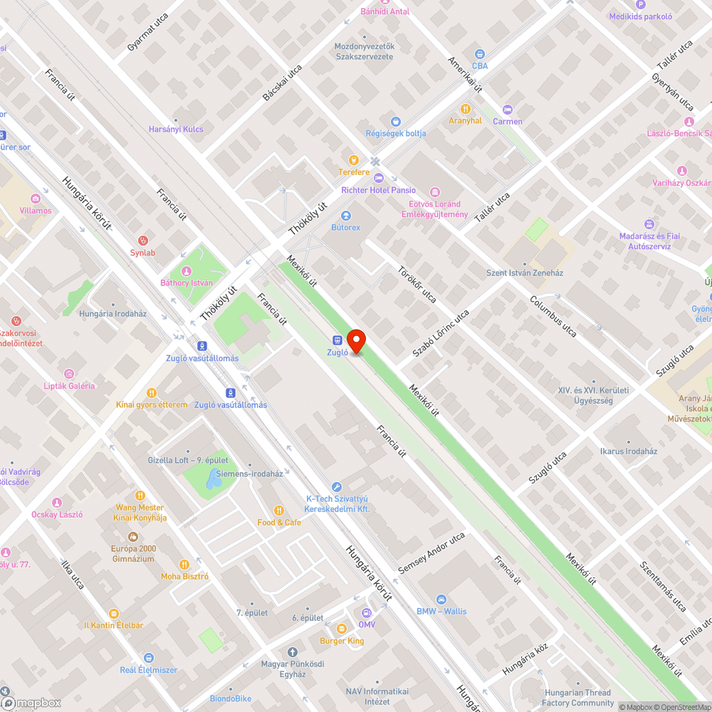 Úszik a szemétben Zugló vasútállomás területe bejelentés helye