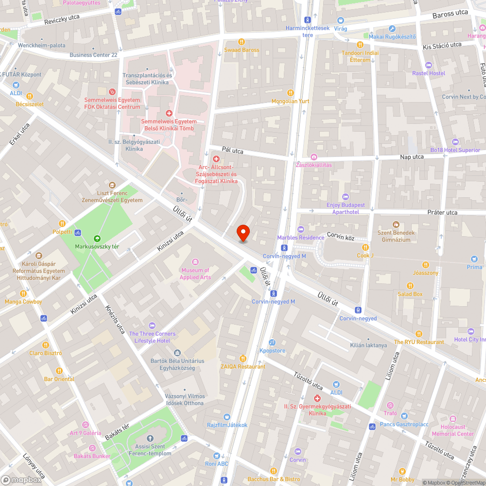 Értelmetlen pollerek a buszmegállónál bejelentés helye