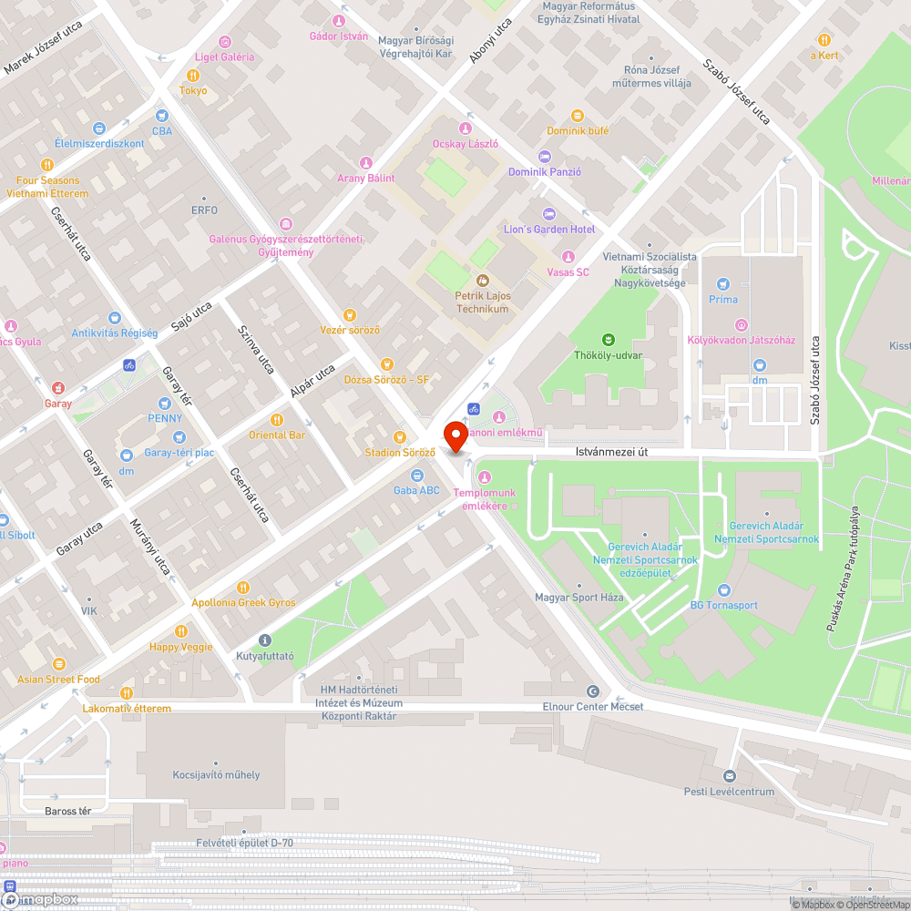 Szemétdomb a XIV. kerületben bejelentés helye