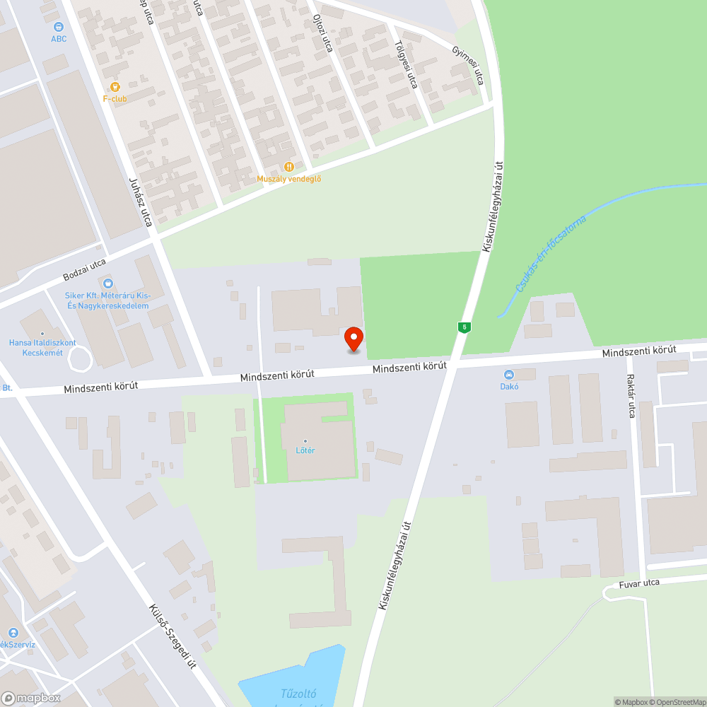 Nem működő közvilágítás a Mindszenti körúton bejelentés helye