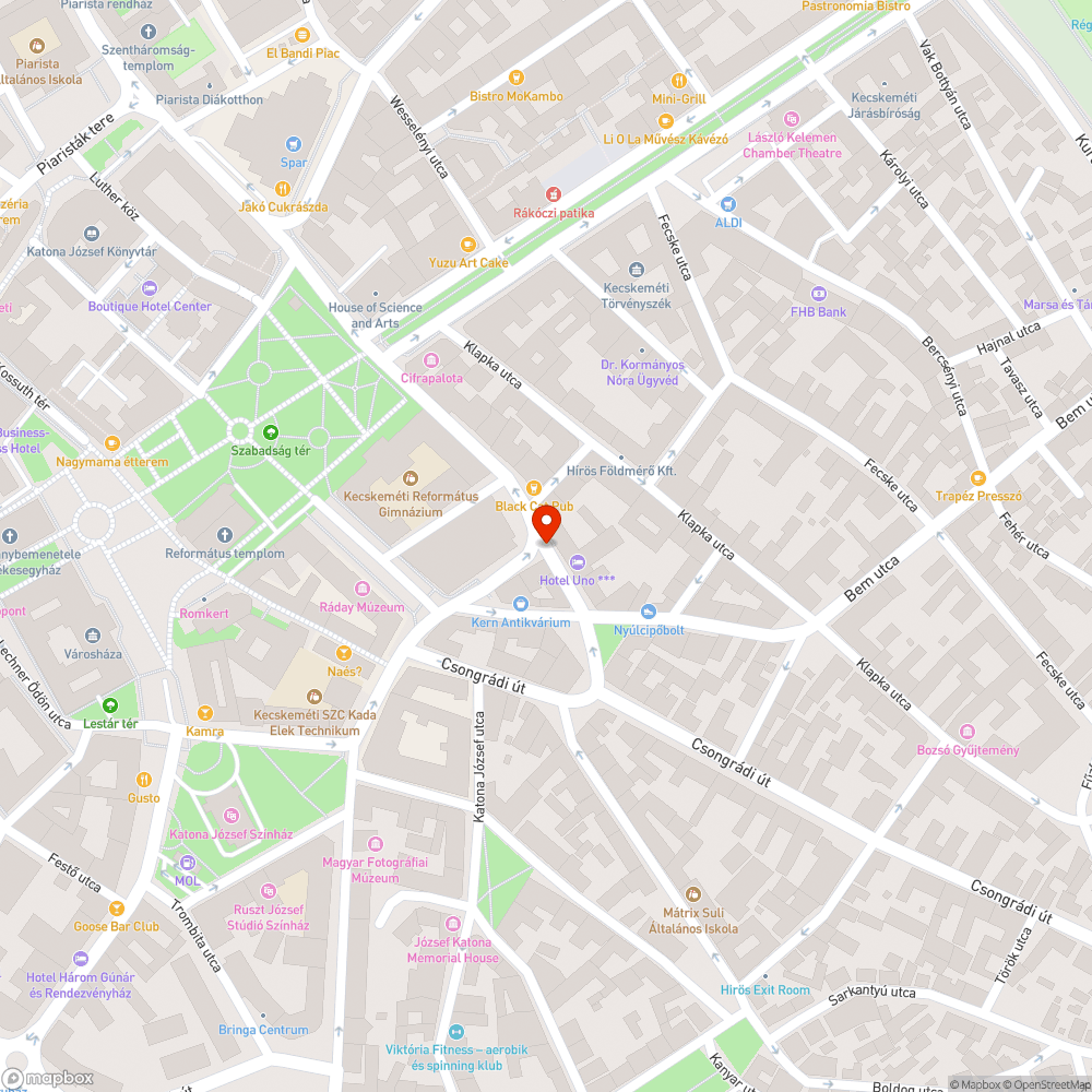 Eldugult víznyelő a Csányi körúton bejelentés helye