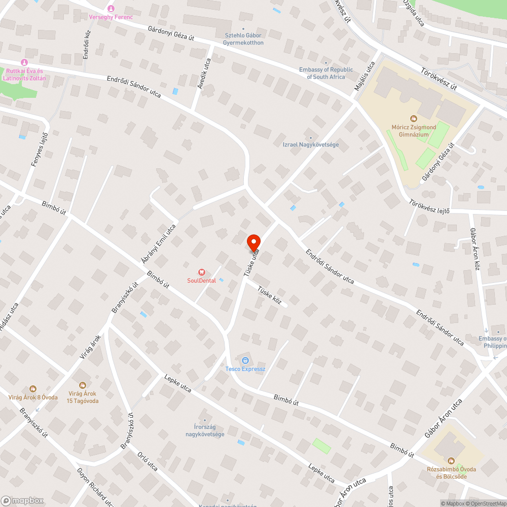 Lekopott vonal bejelentés helye