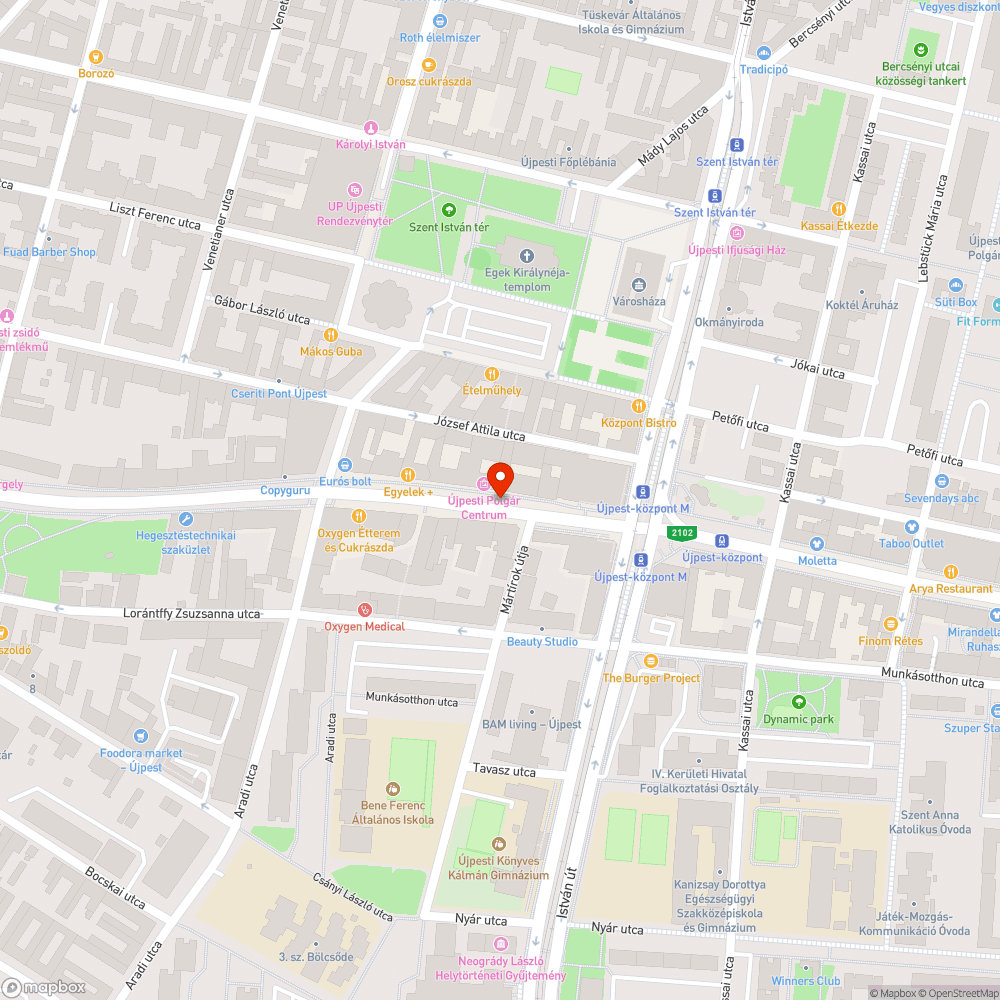 Hulladékkal szennyezett megállóhely bejelentés helye