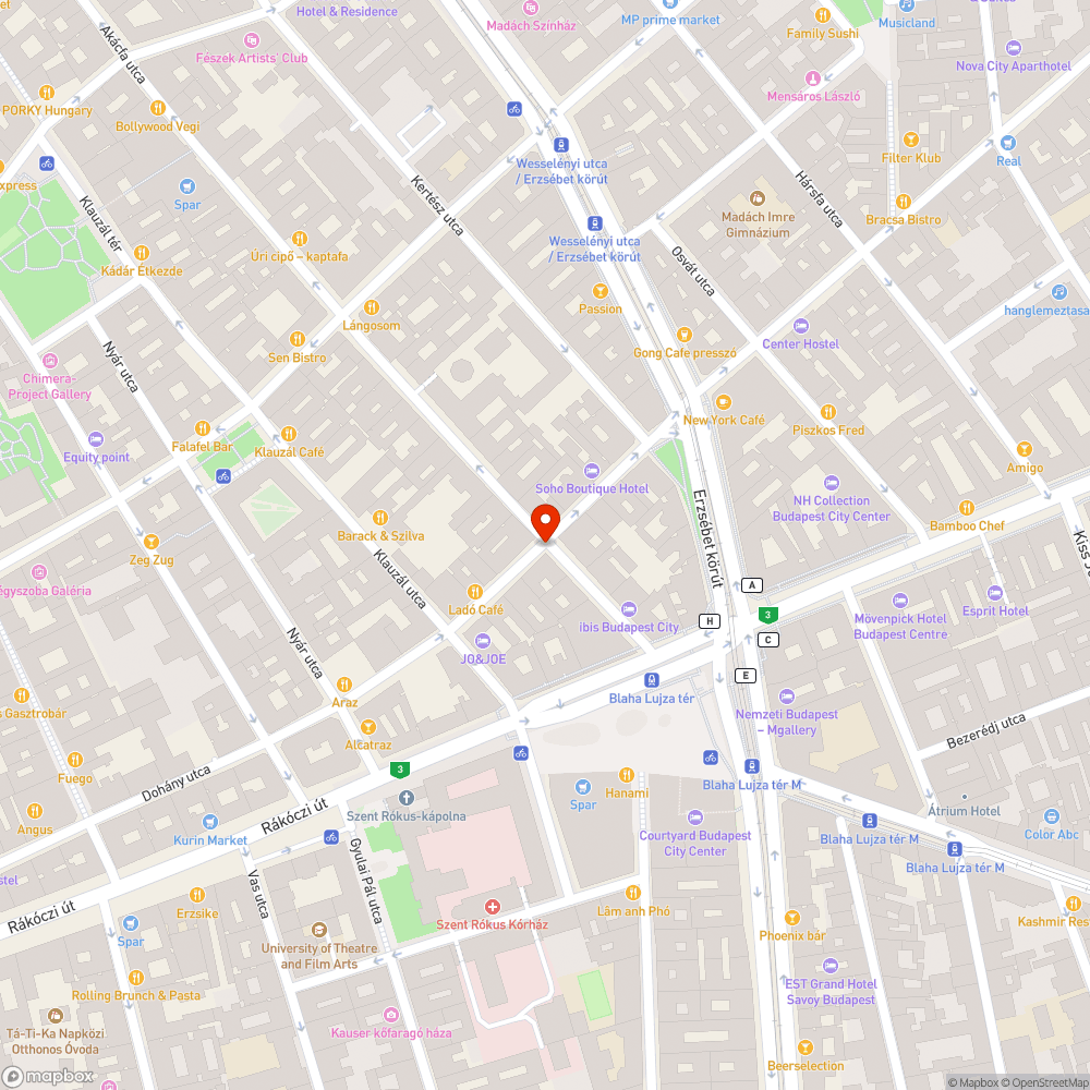 Elhagyott roncs bicikli bejelentés helye