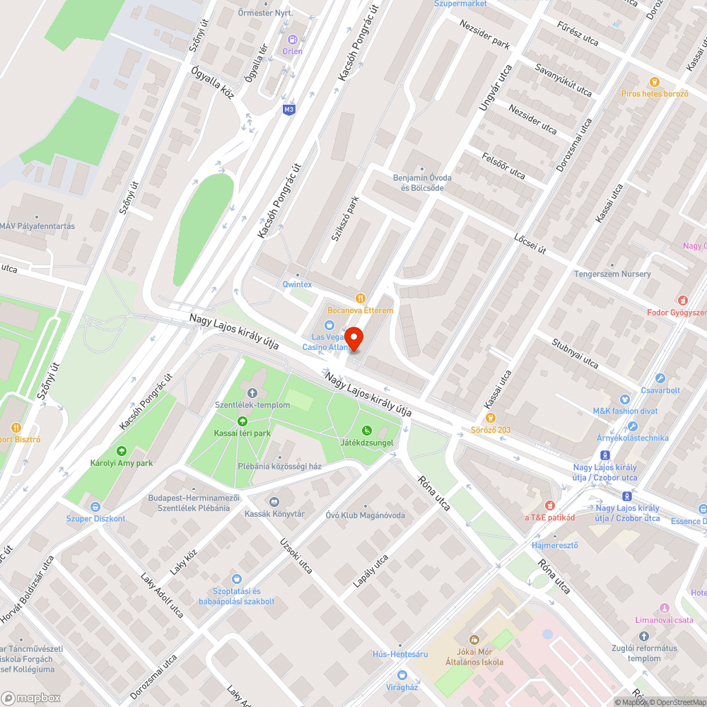 Veszélyes közvilágítási oszlop bejelentés helye