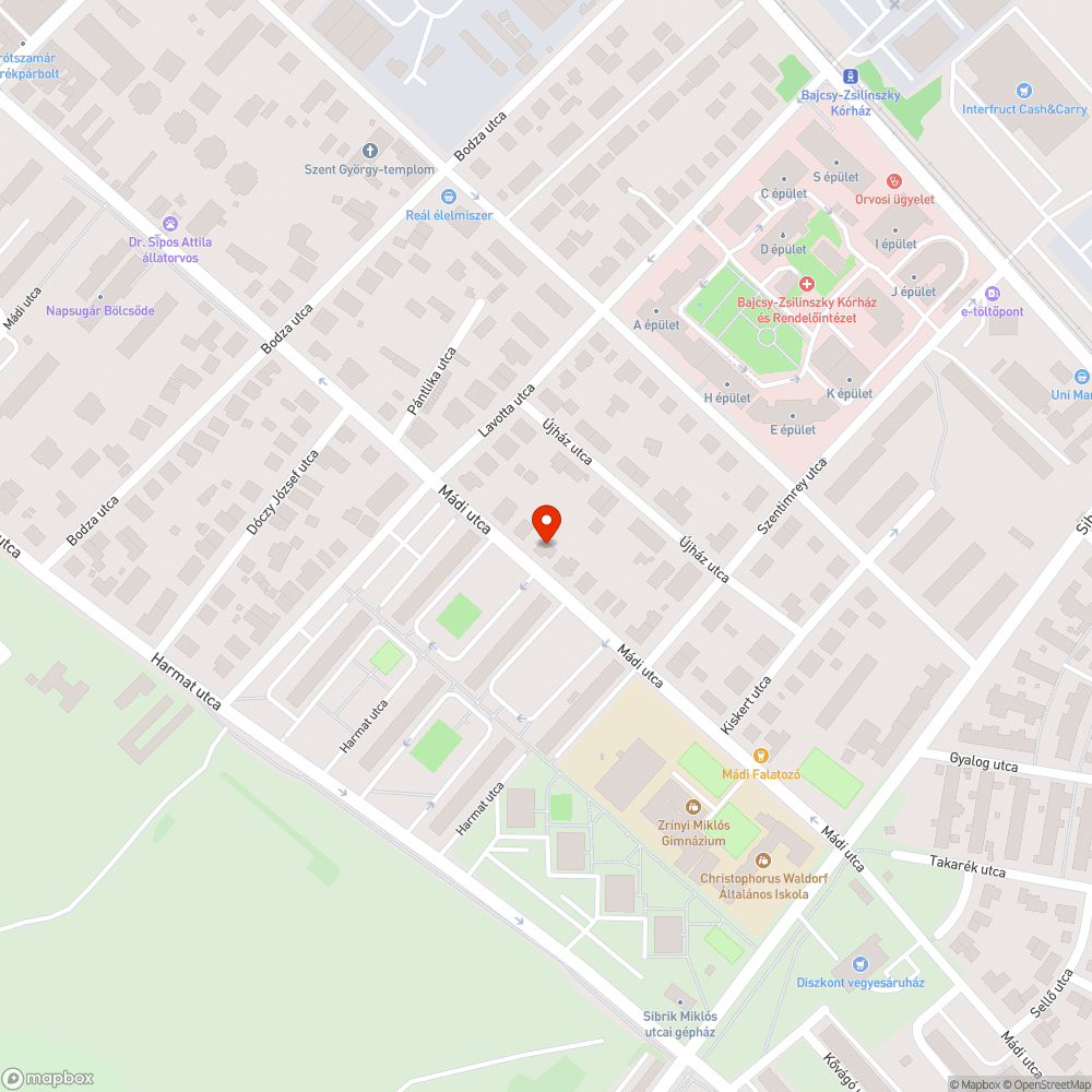 Megfeszült kábel bejelentés helye