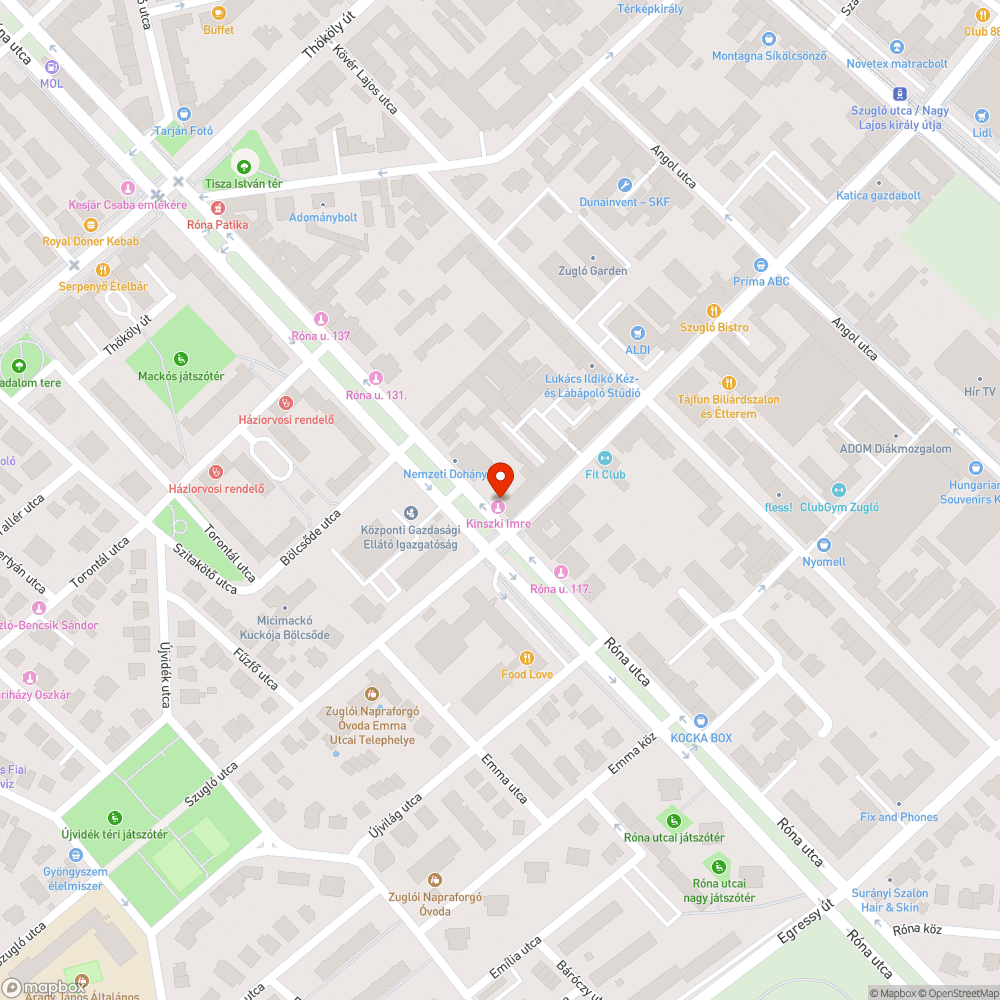 Mocskos trolimegálló bejelentés helye