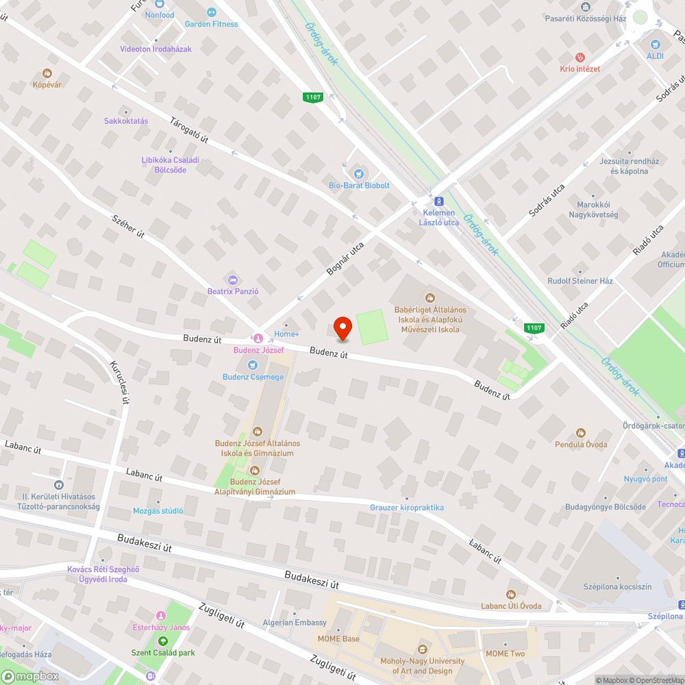 Napozás a Budenzen bejelentés helye