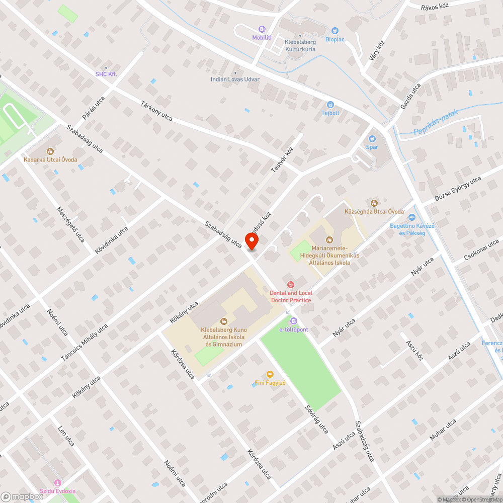 Sártenger bejelentés helye