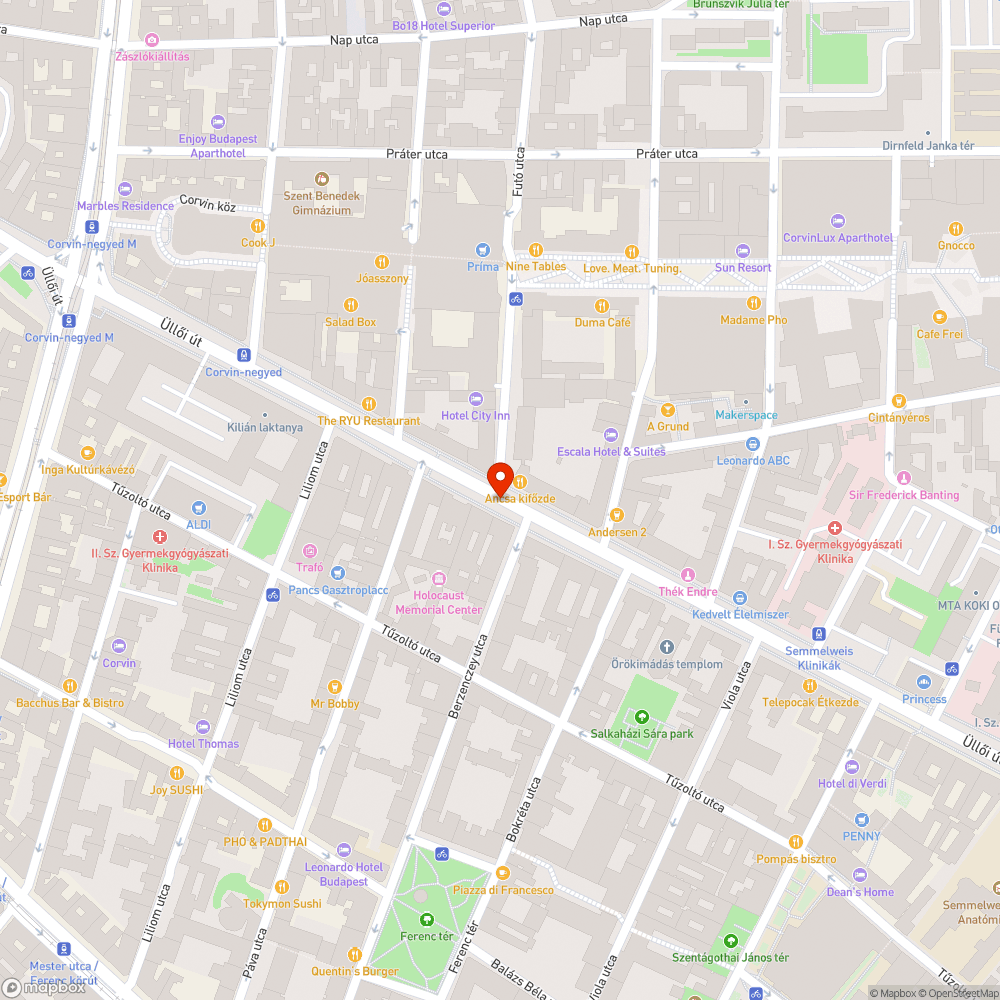 Olajos hordó az utcán bejelentés helye