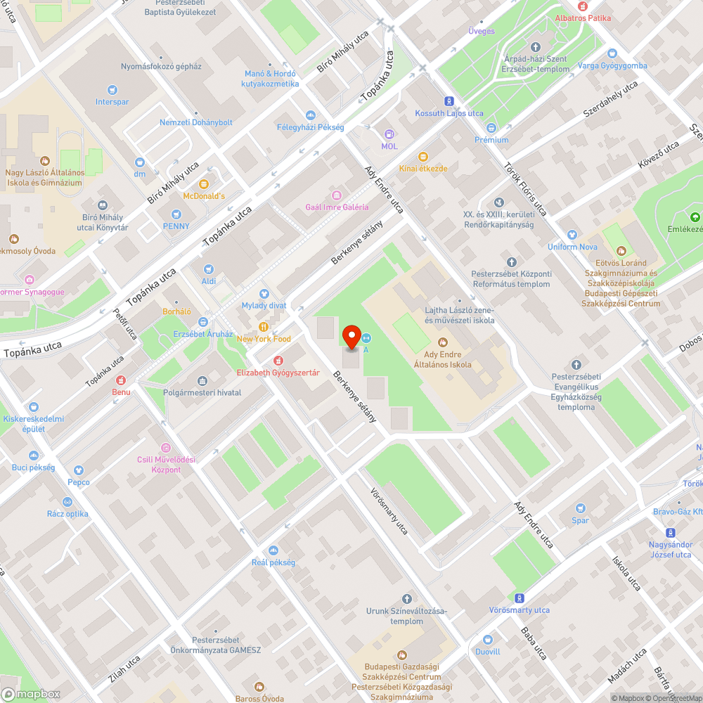 Zöldterületen parkolás bejelentés helye