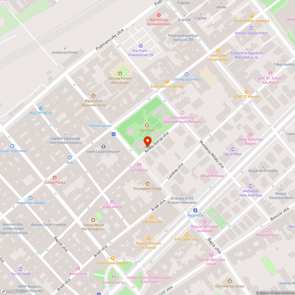 Úttest melletti megrongálódott szegélykő bejelentés helye