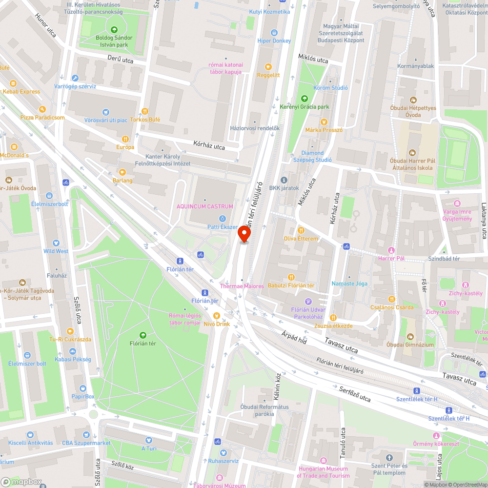 Egy sáv lezárva bejelentés helye