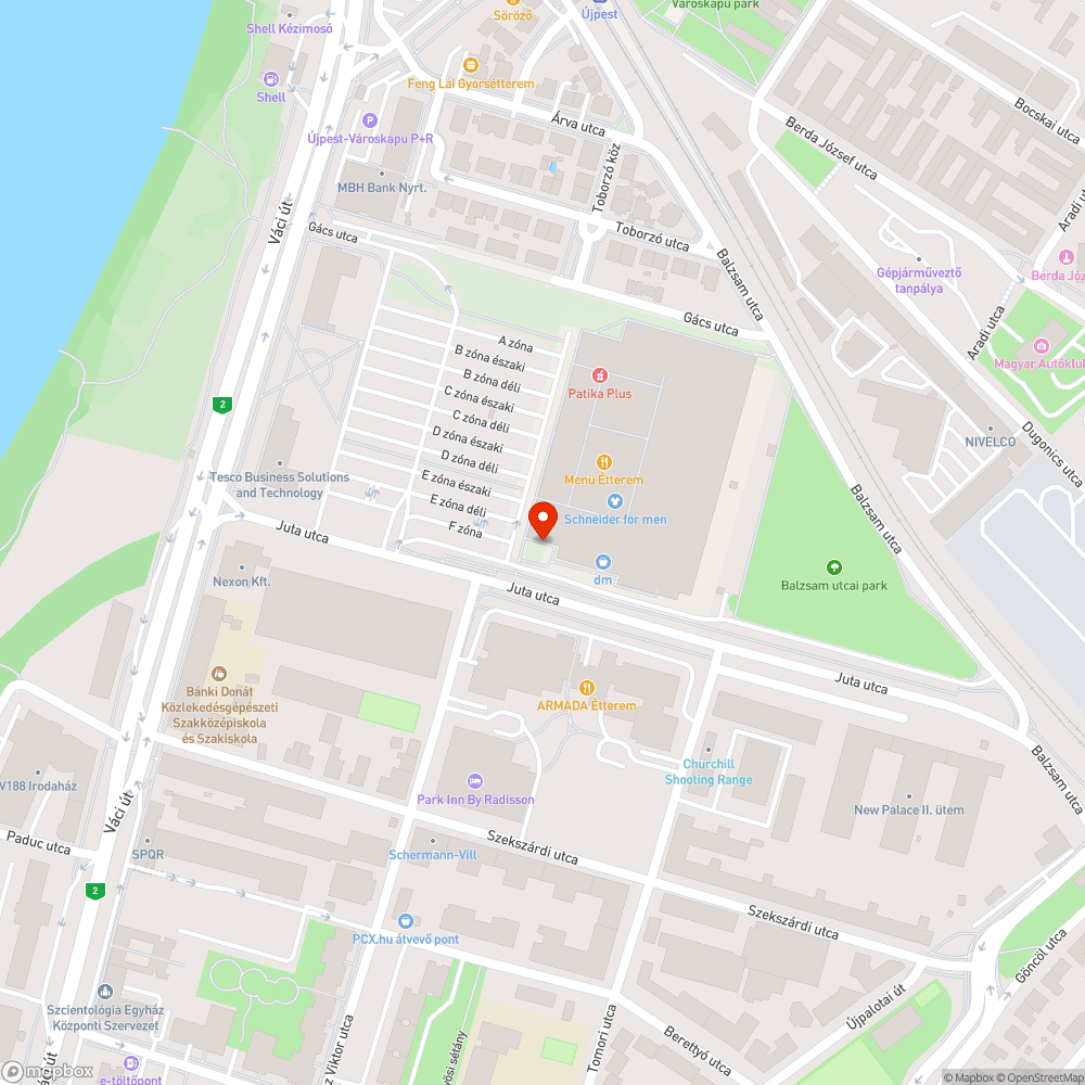 Szemét a Váci úti Tesco mellett bejelentés helye